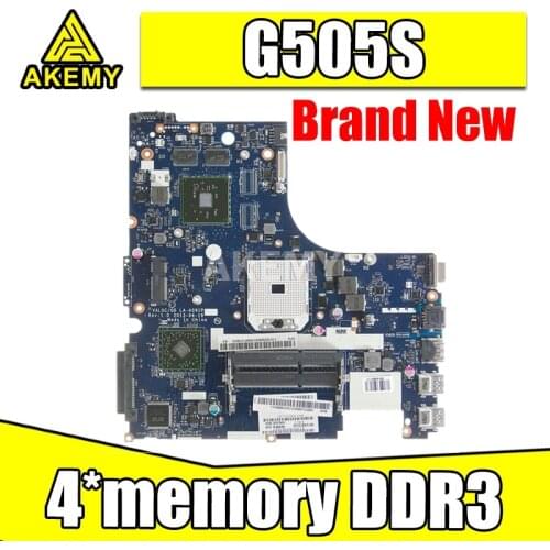 New LA-A091P Laptop Motherboard For Lenovo G505S Mainboard Tested OK DDR3 4*video memory