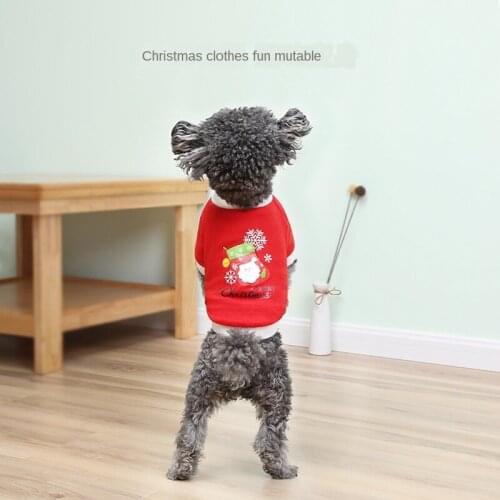 New Fashion Pet Christmas Clothes Winter Warm Pet Dog Jacket Coat Puppy Clothing Many Choices
