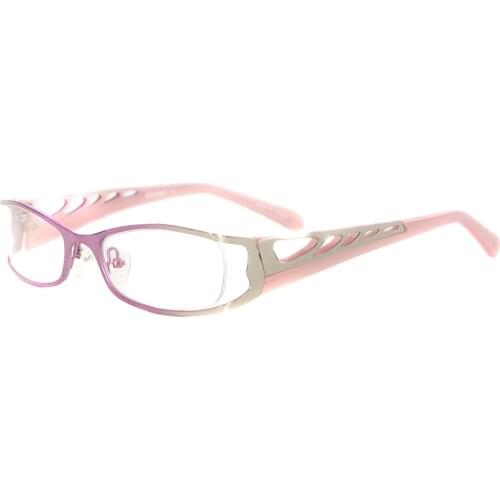 New Fashion Metal Eyeglasses Frame Oculos De Grau For Men and Women Myopia Prescription Lenses