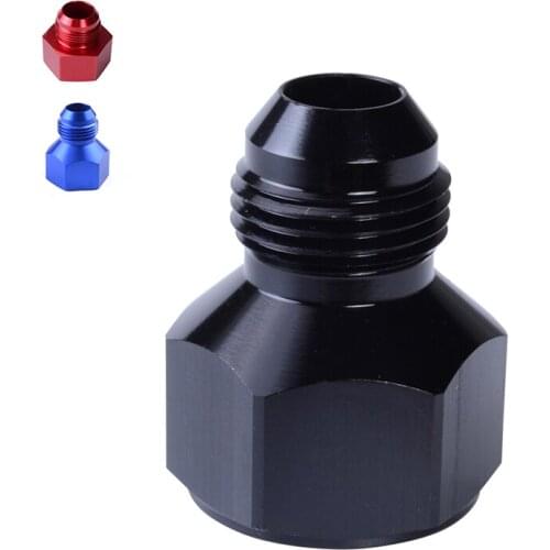 ESPEEDER AN 6 Female Flare To AN 4 Male Black Aluminum Reducer Fitting Adapter Fittings
