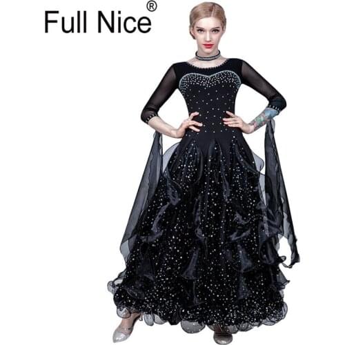 Ballroom dance competition dresses standard ballroom dress dance costumes Flamenco Waltz tango costume competition performance