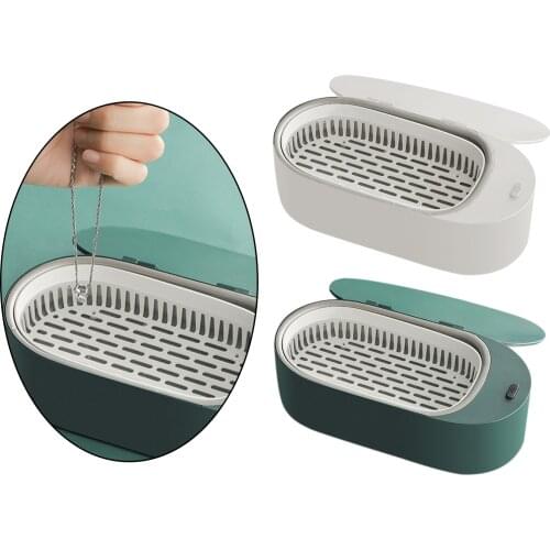 Professional Ultrasonic Jewelry Cleaner for Eyeglasses, Rings, Coins, Bracelets, Makeup Brushes