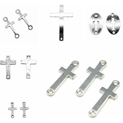 Sejuani diy charms for jewelry making kit pendant for bracelet jewelry accessories Cross Connector Charms