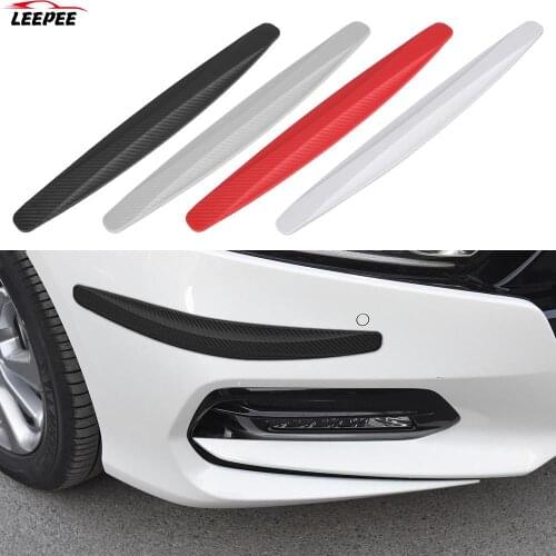 Anti-Scratch Strips Sticker Protector Corner Guard 2Pcs/Set Protector Films Anti-collision Protect Strip Auto Front/Rear Bumper