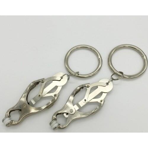 1 Pair Top Quality Metal Nipple Clamp,Breast Clip,Nipple Clip,Breast Clamp,Female Breast Clip,Adult Game,Sex Toy Products