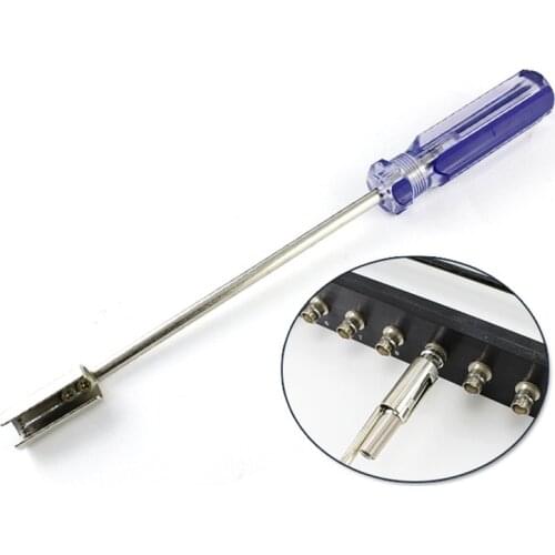 1Pcs matrix plug-in BNC screwdriver video plug extractor Q9 optical transceiver connector tool
