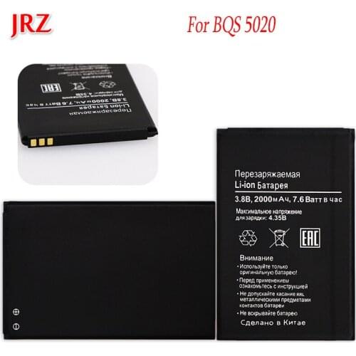 10PCS/LOT For BQS 5020 Battery for BQ Strike BQS 5020 BQS-5020 Batterie Bateria Accumulator AKKU 2000mAh