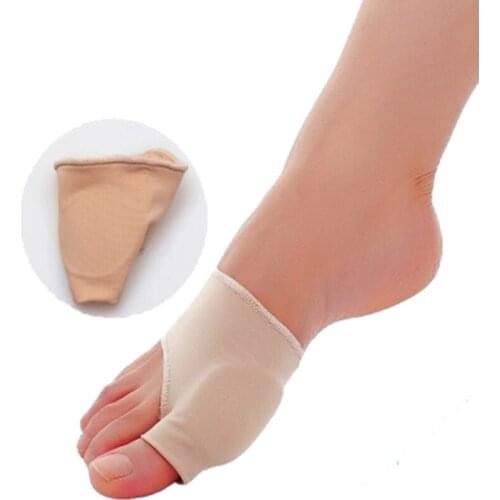 2pcs/pair Great Toe Cyst Stretch Nylon Hallux Valgus Guard Cushion Bunion Separator Thumb valgus protector