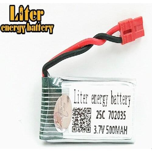 Battery For SYMA X5A-1 X15 X15C X15W Quadcopter RC Helicopter Parts HM 3.7V 500mah 702035 Lipo battery