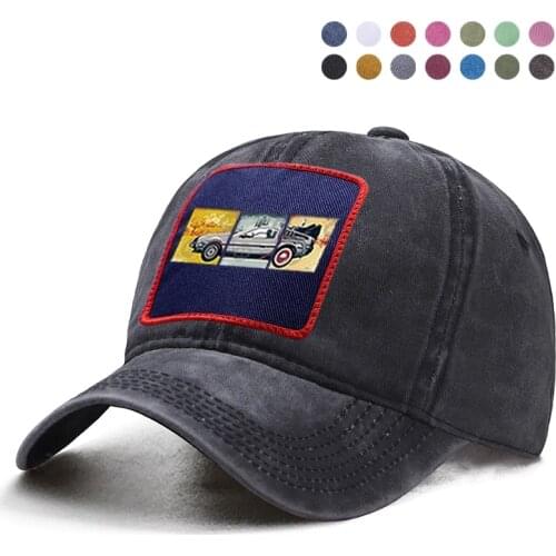 Back To The Future Baseball Cap Sport Sun Shade Sunhat Dad Trucker Solid Hat Woman Man Snapback Sunscreen Hats Panama Bone Caps