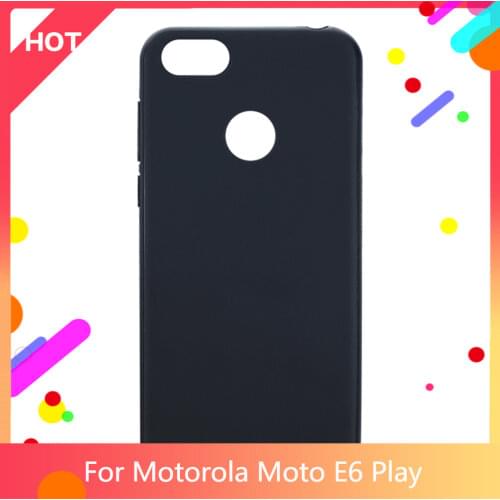 Moto E6 Play Case Matte Soft Silicone TPU Back Cover For Motorola Moto E6 Play Phone Case Slim shockproof
