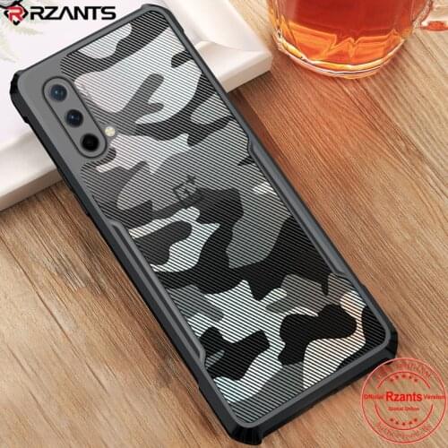Rzants For Oneplus Nord CE 5G Case Hard [Camouflage] Shockproof Slim Camera Protection Cover