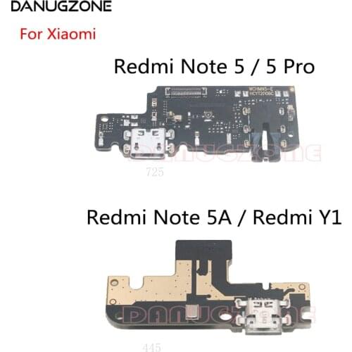 USB Charging Dock Port Connector Charge Board Flex Cable With Audio Earphone Jack For Xiaomi Redmi NOTE 5 Pro / Redmi NOTE 5A