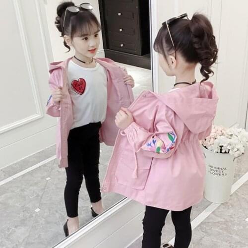 Dollplus Trench Coats For Girls