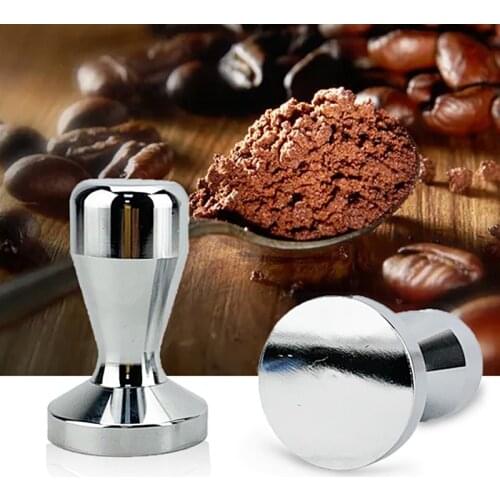 Home 49mm 51mm 58mm Coffee Hammer Stainless Steel Cafe Calibrated Pressure Espresso Powder Bean Press Coffee Tamper Flat Base