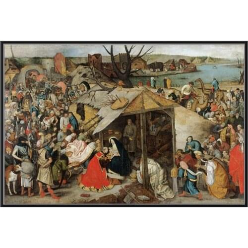 Christian Jesus Canvas Paintings Classical Retro Portrait Wall art Picture for Living room Hotel Decoration Oil Painting