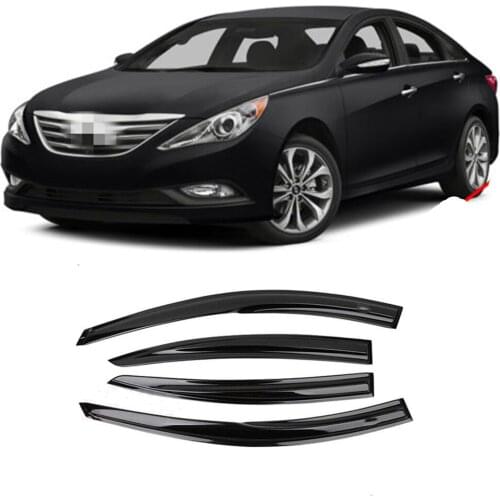 For Hyundai Sonata 2015 2016 2017 2018 2019 Car Window Visor Rain Sun Smoke Guard Deflector Cover Shade Awning Shelter Raincoat