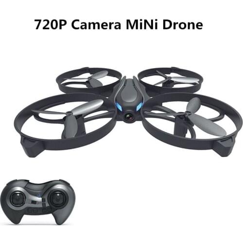 Mini Drone With Camera HD WiFi FPV quadcopter 6-axis gyroscope fixed Height Mode One Button Return 3D flip Helicopter Dron Toys