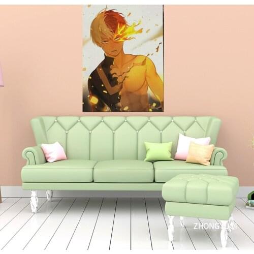 Dabi My Hero Academia Poster Canvas Wall Art Decoration prints for living Kid Children room Home bedroom decor painting