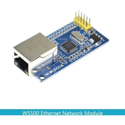 W5500 Ethernet network module hardware TCP / IP 51 / STM32 microcontroller program over W5100