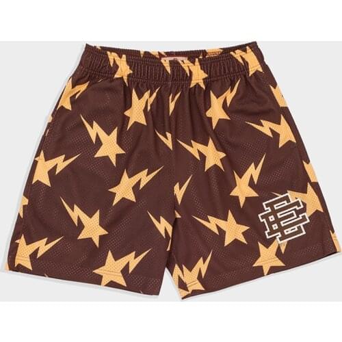 Eric Emanuel EE Basic Short NEW YORK CITY SKYLINE 2021 mens casual shorts fitness sports pants summer gym workout mesh shorts