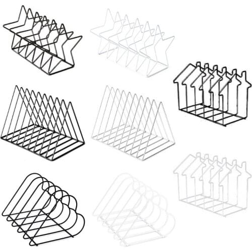 Nordic Simple Bookend Book Standing Support Desktop Storage Rack Bookshelf Document File Magazine Holder Home Decor 21wholesales