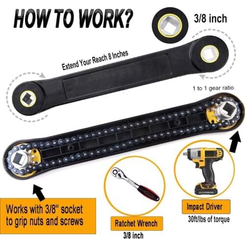 Universal Extension Wrench Repairing Extension Wrench for Car Vehicle Auto Replacement Parts Extender Extension Bar Handle