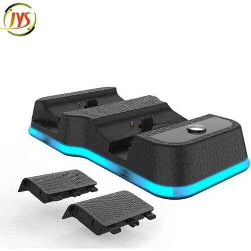 For XBOX Series X Conotroller Charging Stand For XBOX Series S Gamepad Dual Charging Dock With Rechargeable Battery Pack