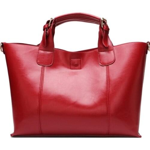 2021 Summer New Womens Bag Simple Atmosphere Single Shoulder Bag Cow Split Leather Handbag Composite Bag