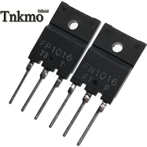 10Pairs FP1016 + FN1016 TO-3PF NPN + PNP SILICON POWER TRANSISTOR free delivery