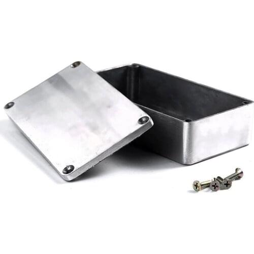 1590B Portable Die-casting Metal Aluminum Box Case Enclosure for Guitar Effect Pedal Enclosure Guitar Effect Style Cases Holder