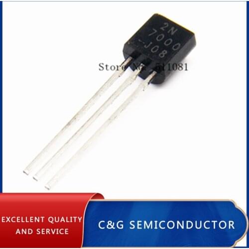 20PCS 2N7000 N-Channel MOSFET TO-92 new products and ROHS