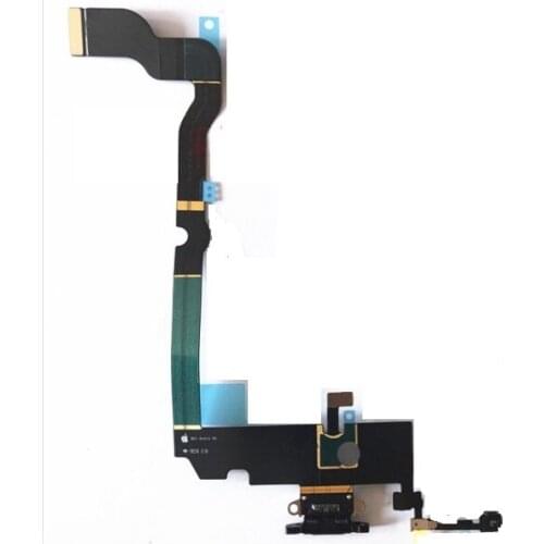 30Pcs New Charger Charging Port USB Dock Connector replacement For iPhone XS /XS Max / XR Headphone Audio Jack Flex Cable