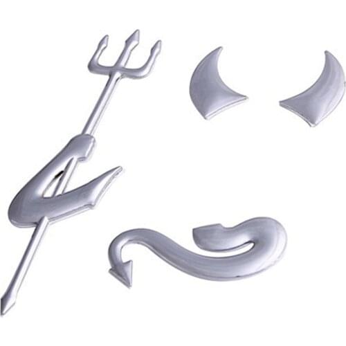 3D Angel Paper For Car patron car stickers Little Devil Demon Decal Sticker