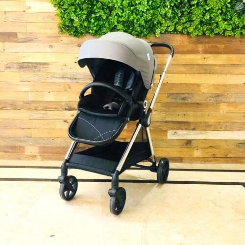 Brightbaby Hot Mom Luxury Easy Folding Light Weight Baby Trolley China Manufacturer Reversible Foldable Baby Stroller