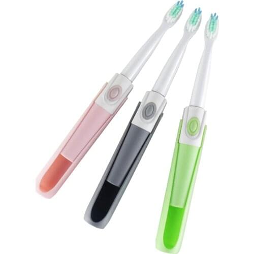 Electric toothbrush travel toothbrush replaceable battery with IPX7 Waterproof wholesale toothbrush C100