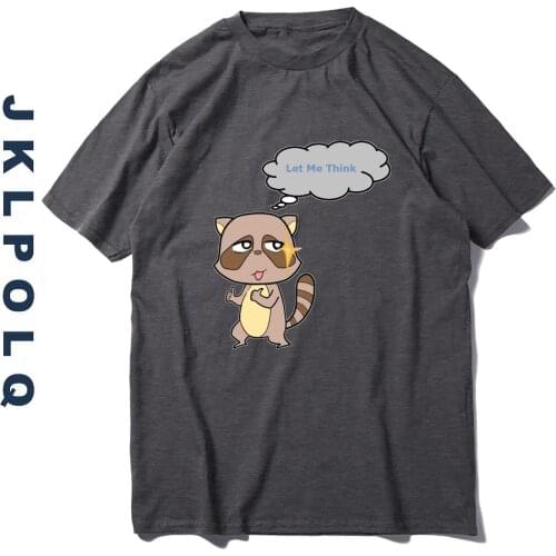 JKLPOLQ Oversized Cotton Mens T Shirts Gouache Art Printing Funny Crew Neck Summer Style Tees Shirt Women Eu Size XS-3XL