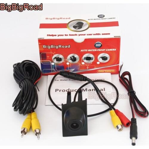 BigBigRoad CCD Car Front View Logo Camera For BMW 3 Series F30 F31 F34 GT 2016 2017 Waterproof