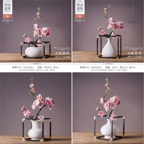 Chinese furnishings, home accessories, living room, Chinese Style TV cabinet, new Zen style porch decoration study bookshelf