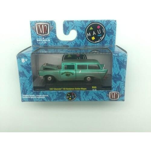M2 1:64 Machines 1957 Chevrolet 150 Handyman Station Wagon Collection Metal Die-cast Simulation Model Cars Toys