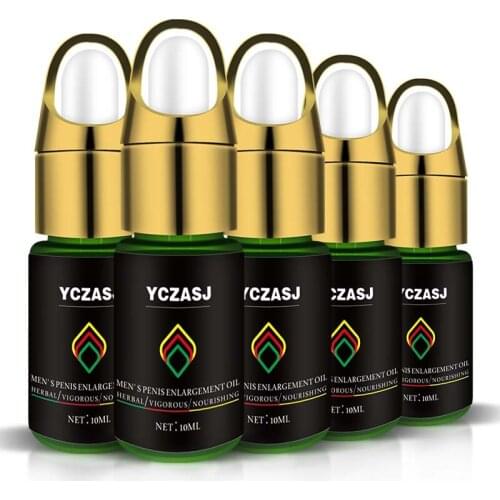 10ml Men Powerful Adult Sex Products Male Massage Essential Oil Penis Enhancement Increase Enlargement Sex Penis Energy Essence
