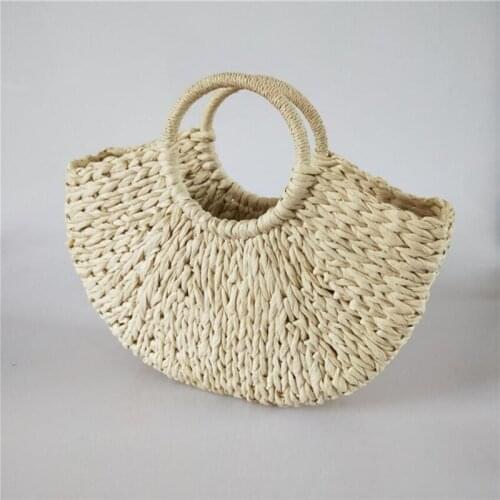 2020 New Women Bag Hot Sell Fashion Straw Bag Casual Handbags High Quality Vintage WomenS Bags