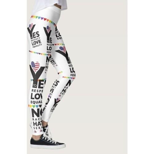 S-3XL New New Beautiful 3D LOVE Print Space Texture Design Women Warm Leggings High Waist Plus Size Fitness Elastic Leggings