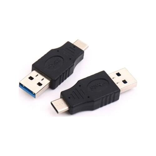 2pcs/lot USB-C 3.1 Type C male to USB 3.0 Type A Male Port Converter Adapter