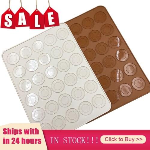 Silicone Baking Mat Baking Sheet Macaron Mould High Temperature Resistant Oven Baking Mould Silicone Baking Mat Cocina Accesorio
