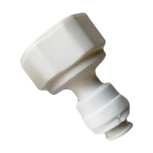 1/4" Slip Lock 1/2" Thread Female Connector Quick Connect Fitting for Water Pump 2 pcs
