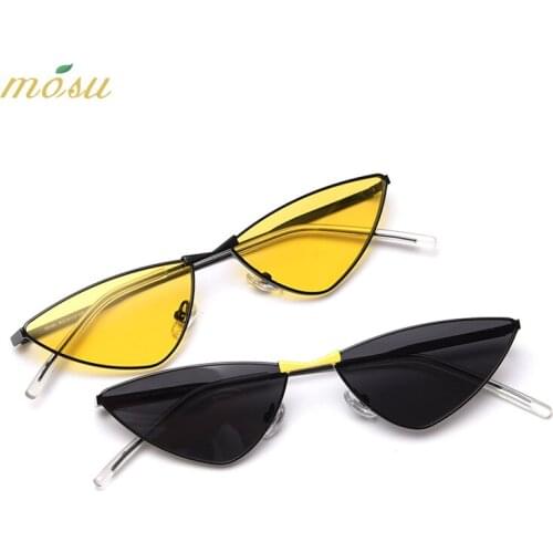 2021 New Fashion Polarized Sunglasses For Women Vintage Cat Eye Paw Sun Glasses Men Uv400 Hip Hop Punk Eyewear Black