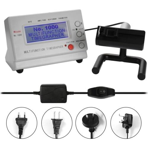 WeiShi No.1000 Multifunctional Professional Timing Timegrapher Mechanical Watch Tester for Repairers and Hobbyists Watch Tools