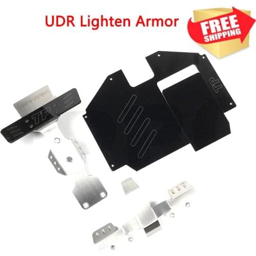 Lighten Unlimited Desert Racer Chassis Armor Protection Skid Plate for traxs UDR 85076-4
