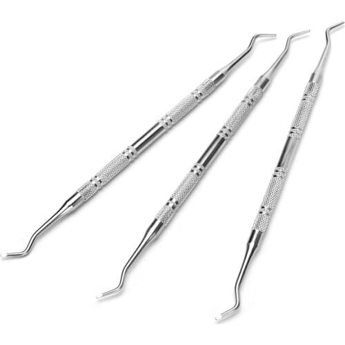 1Pcs Nail Correction Lifter File Dual-ended Ingrown Toe Nail Correction Tool Pedicure Nail Care Hook Lifter File Clean Tool